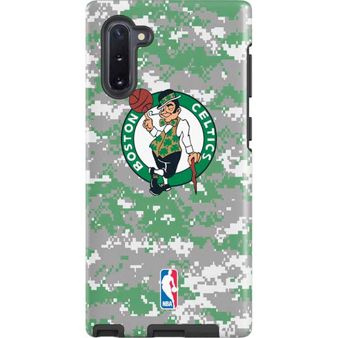 NBA Boston Celtics Digi Camo Galaxy Cases